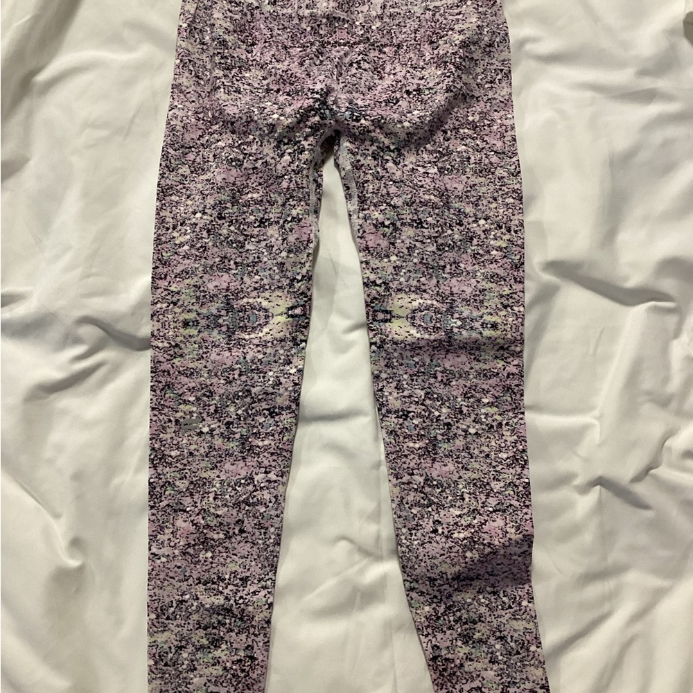 Fabletics Cosmic Splatter Leggings Yoga Pants Sz Small sample